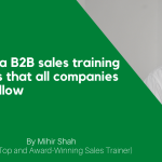 B2B Sales Training Programs