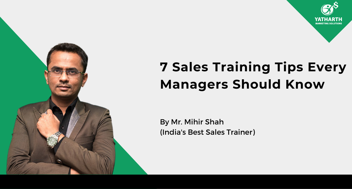 7 Sales Training Tips Every Managers Should Know