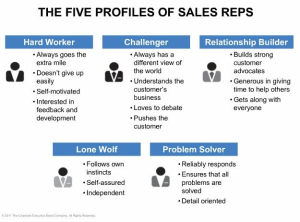 Five Profiles of Salespeople